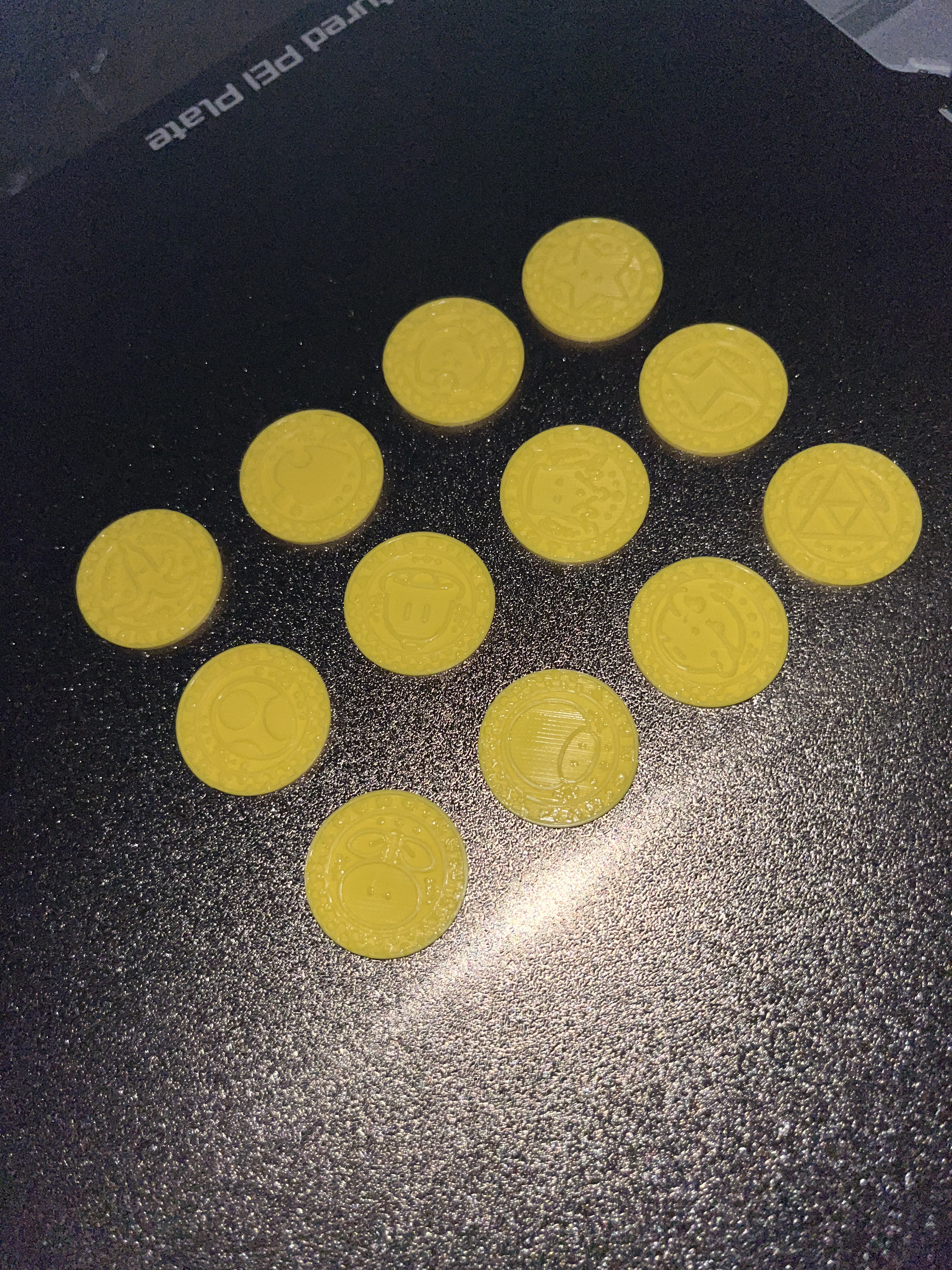 마리오 카트 8 코인 세트 (디럭스 에디션) - 무료 3D 프린트 모델 - MakerWorld