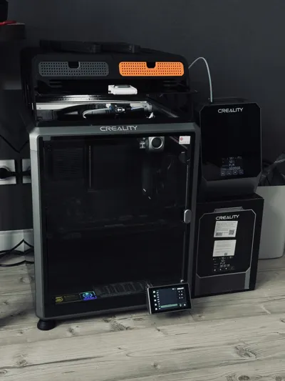 Creality K1 Max CFS/Gridfinity Riser With Storage - Free 3D Print Model ...
