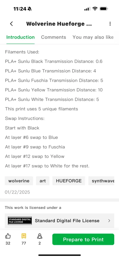 Hughforge Examples 'Wolverine' Inspired Hueforge Wall Art by Optimus_Fine MakerWorld ...