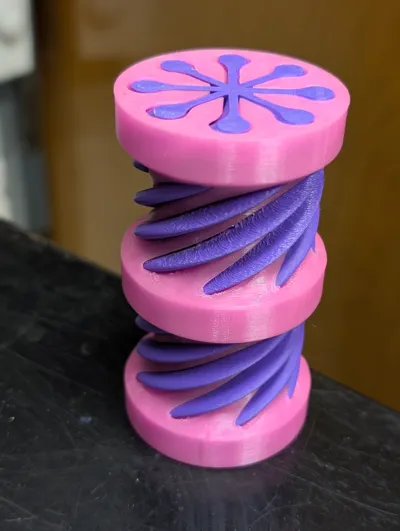 Impossible Passthrough Fidget Toy - Free 3D Print Model - MakerWorld
