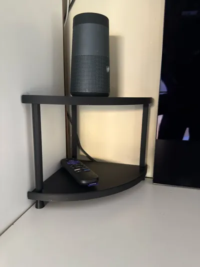 Modular Corner Shelf stackable - Free 3D Print Model - MakerWorld