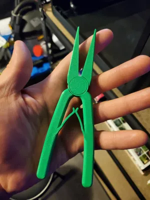 Mathrew Plier Pliers Needle Nose | Print-in-Place | Three sizes by Matthew Ghost ...