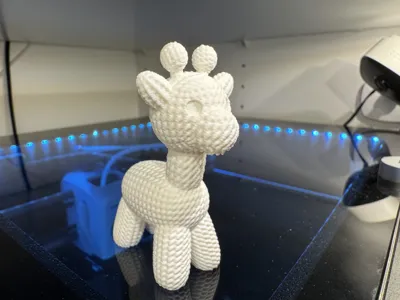 Adorable Crochet Mini Giraffe by NaraaPrints - MakerWorld