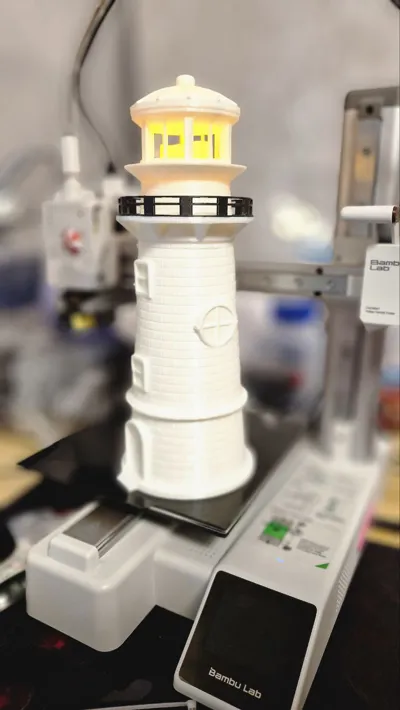 Lighthouse Box Organizer by Filibuster MakerWorld: Download Free 3D Models