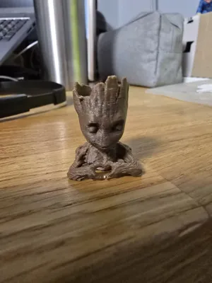 Grottemon Keychain Groot Love Key Keychain by Talvor - MakerWorld