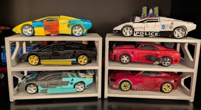1:38 Model Car Rack by joshtherealjosh - MakerWorld