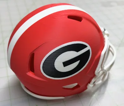Georga Mn Football Helmet Decal Stcker Package ncludes Custom Sde