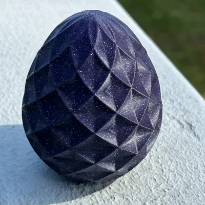 Small Threaded Twisty Dragon Egg - Free 3D Print Model - MakerWorld