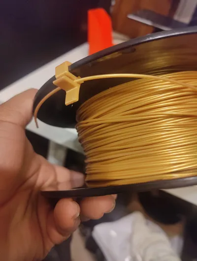 Secure Filaments The Actually Secure Filament Clip by bcrooks - MakerWorld