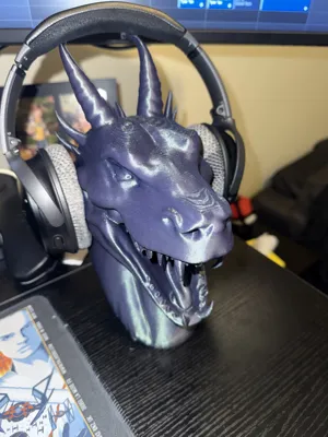 Headphone Stand Dragon - Free 3D Print Model - MakerWorld
