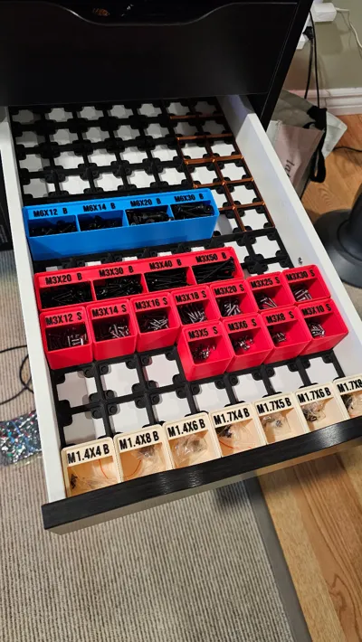 Gridfinity Base for Ikea Alex Drawers by user_3993776622 MakerWorld ...
