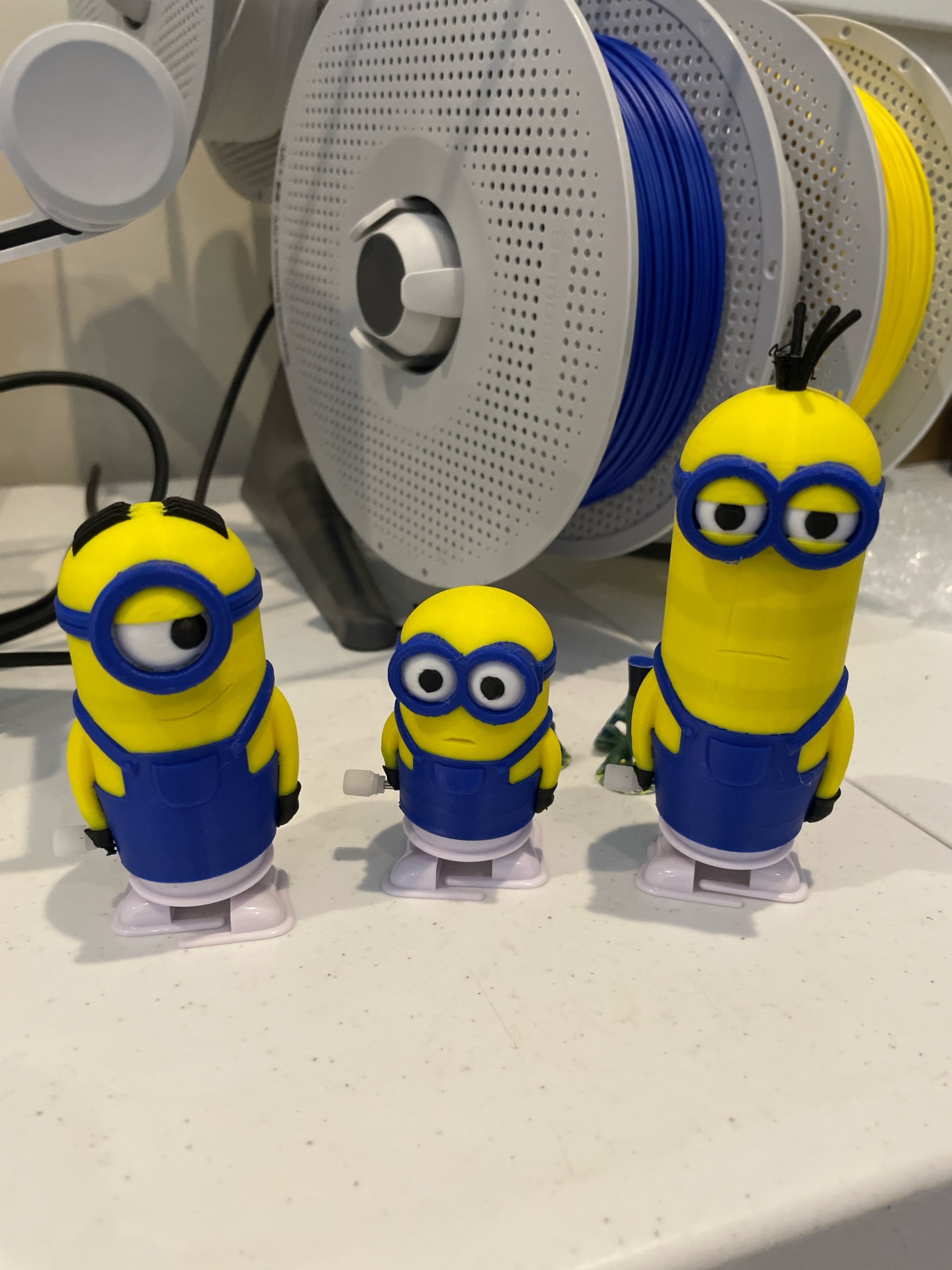 Minions Stuart , Bob und Kevin Wind-Up Walking Remixed by