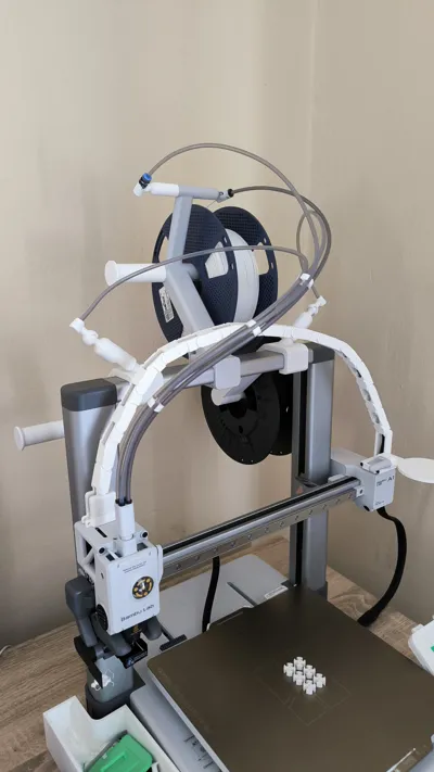 A1 back spool holder - all in one pice - Free 3D Print Model - MakerWorld