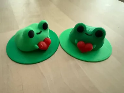 Frog with Heart by nbprintlab - MakerWorld