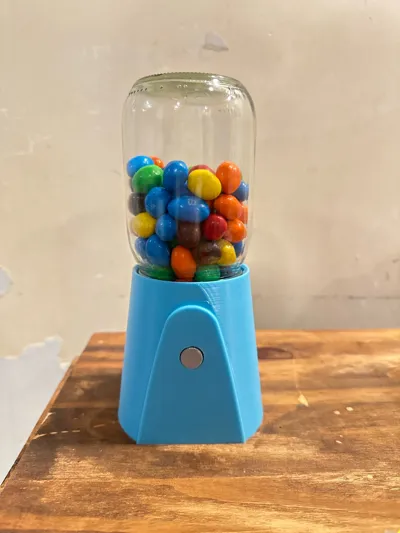 Simple Mason Jar Candy Machine by carlbelcherMakerWorld: Download Free ...