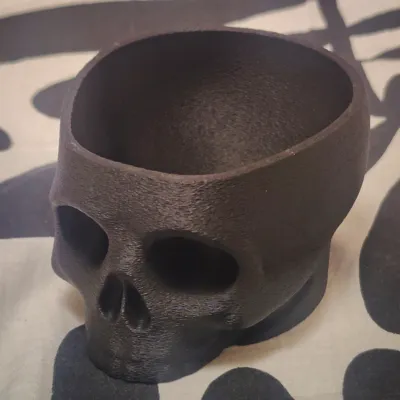 Candy Skull Bowl by 3DinPlastic MakerWorld: Download Free 3D Models