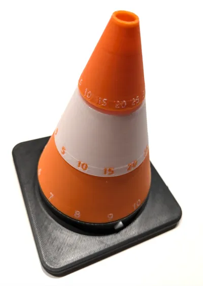 Traffic Cone Clock Components Kit 011 by hugo.workshop MakerWorld ...