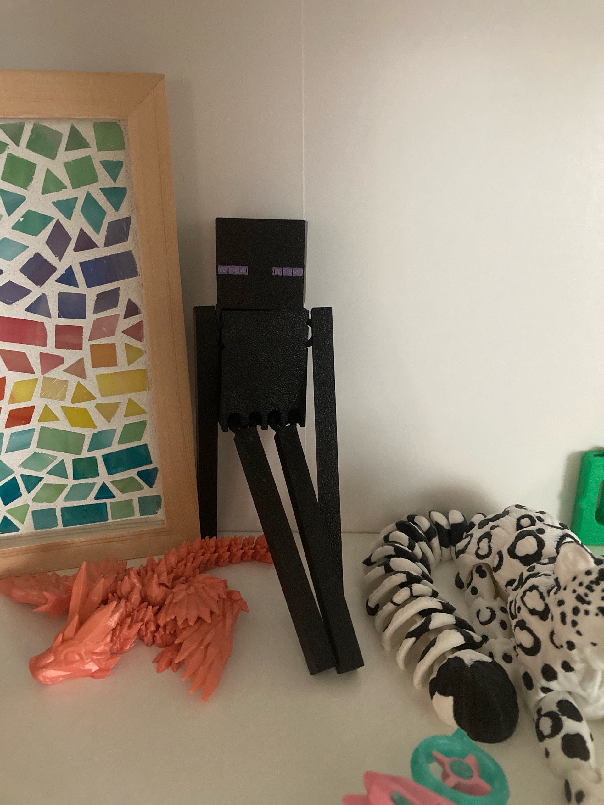 Enderman articulado do Minecraft - Modelo gratuito para impressão 3D -  MakerWorld, image size:1920x2560