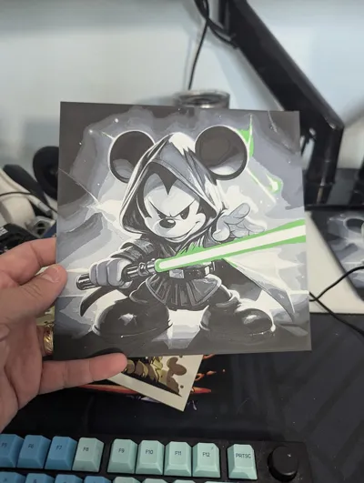 MIckey Mouse - Jedi Master by Canadian Gamer MakerWorld: Download Free ...
