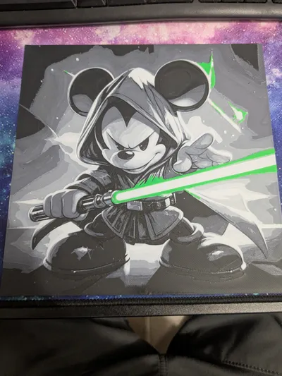 MIckey Mouse - Jedi Master by Canadian Gamer MakerWorld: Download Free ...