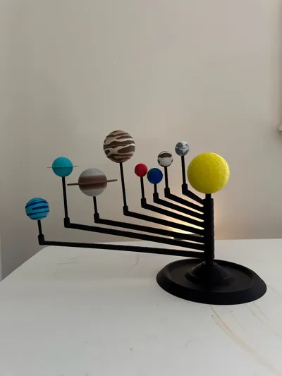 SOLAR SYSTEM by Savy Maker MakerWorld: Download Free 3D Models