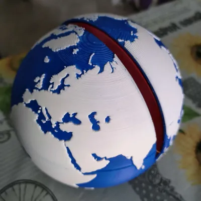 Interactive Earth Model with Layers - Free 3D Print Model - MakerWorld