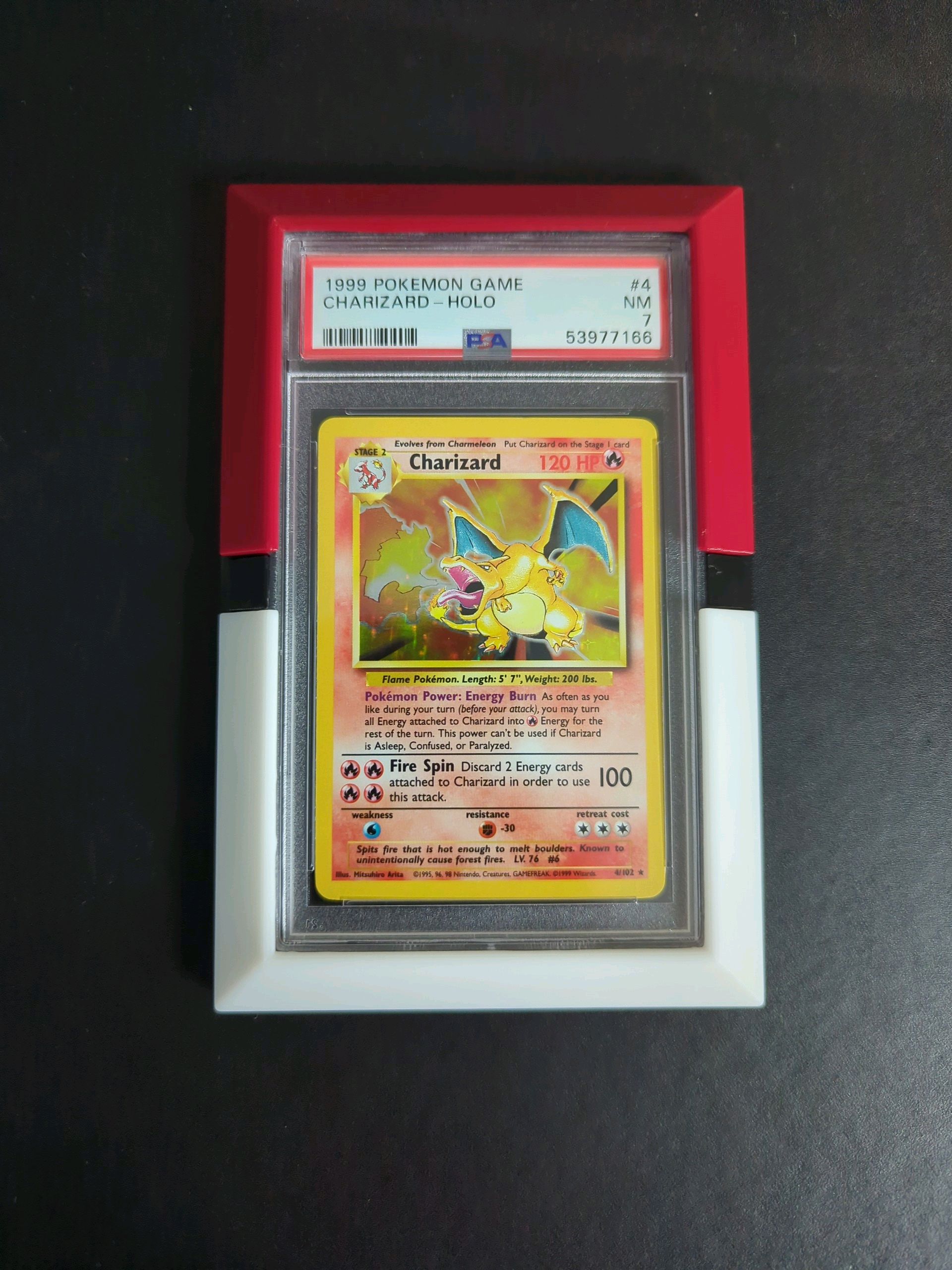 psa graded pokemon card 10 slot display 2 Slot PSA UV Resistant Display – PokeDreamer main image 1