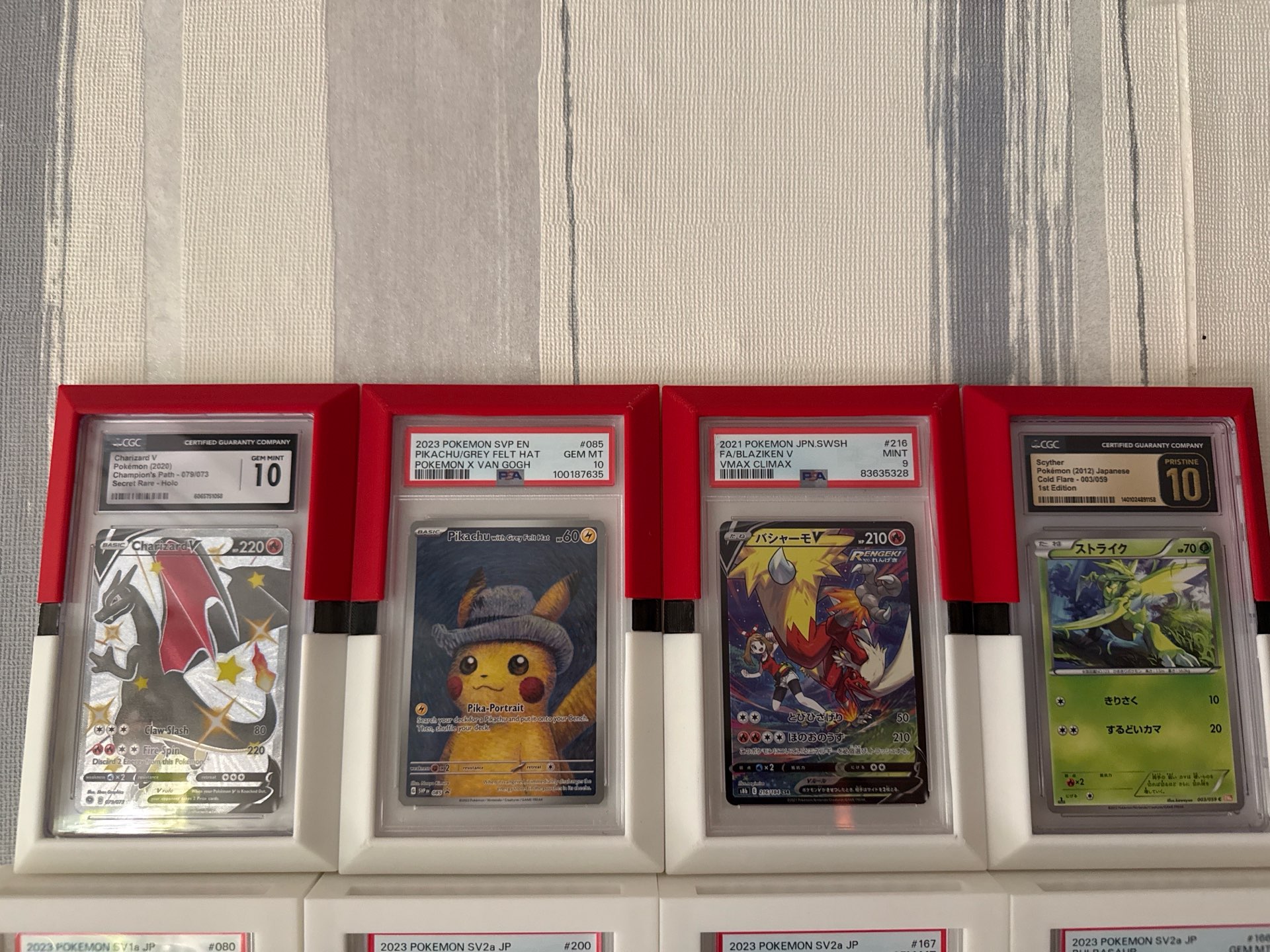 psa graded pokemon card 10 slot display Quaxwell (51/191) main image 0