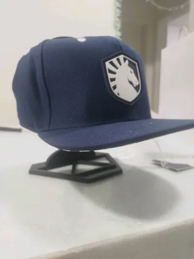 Cap Display Rack 3d Model Baseball Cap Stand Hat holder Desktop cap display - Free 3D Print Model ...