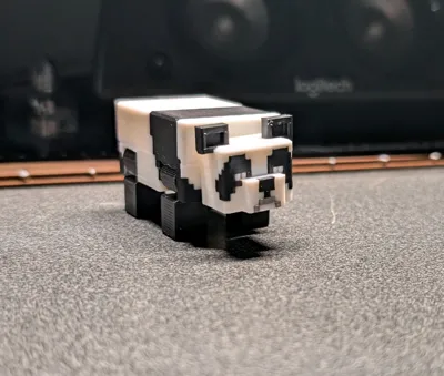 Minecraft Panda Articulated by kirimba - MakerWorld