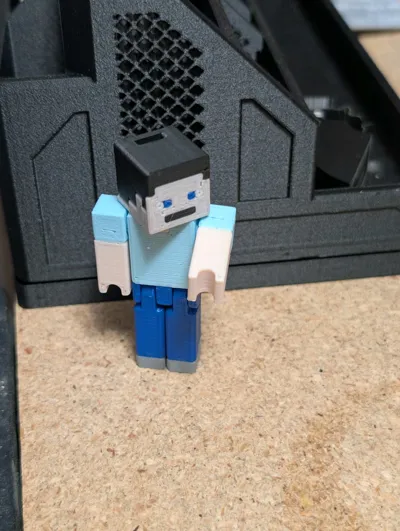 Minecraft Steve Articulated by kirimba MakerWorld: Download Free 3D Models
