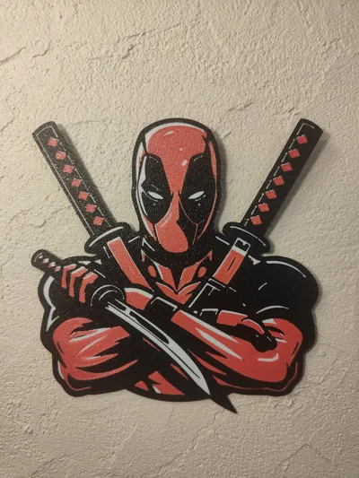 deadpool color plate by Reybrond - MakerWorld