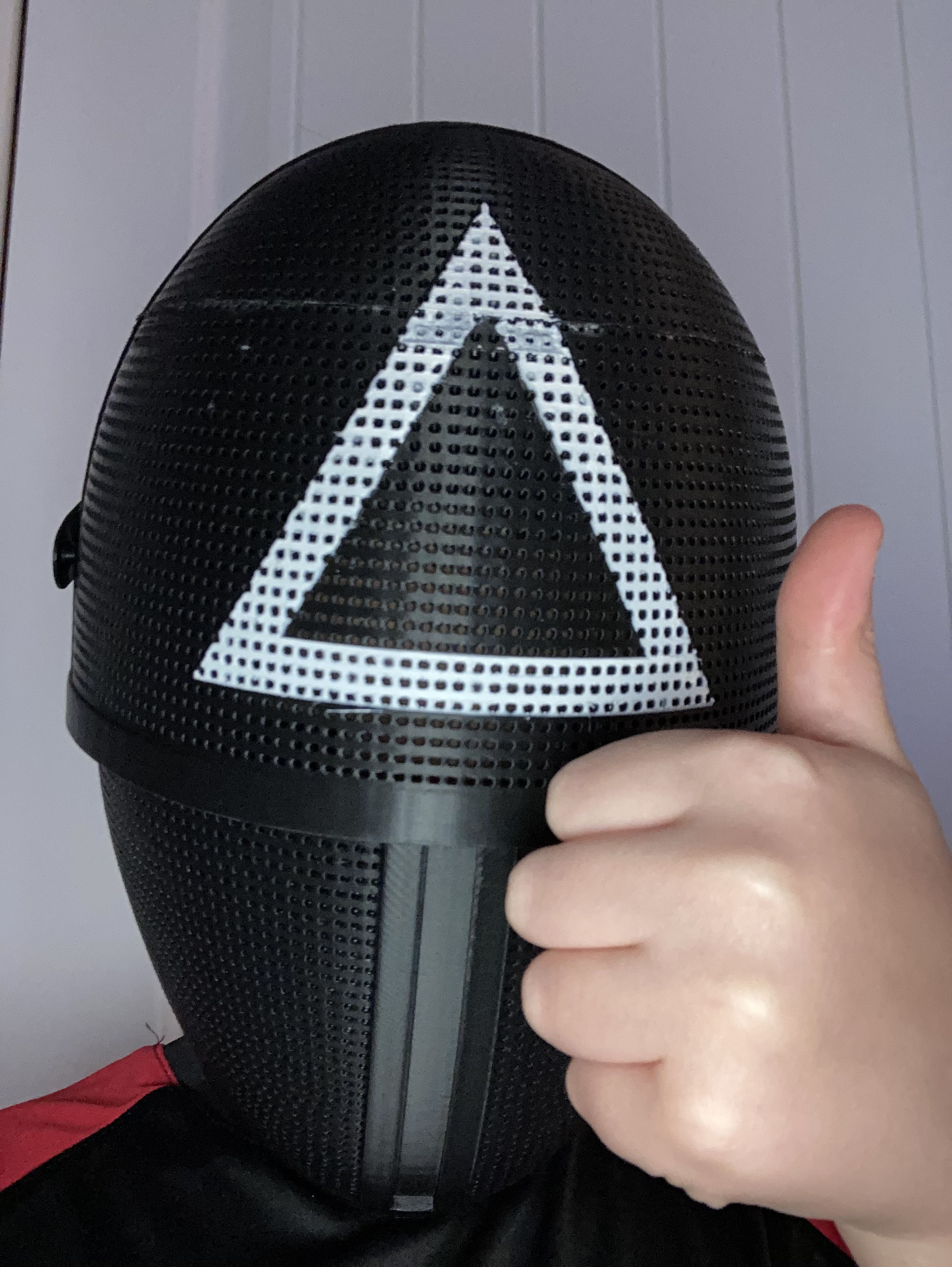 Squid Game - FULL Soldier Mask Adjustable by 3DXAV