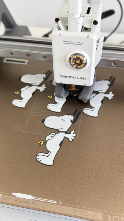 Snoopy Monitor Tech Snoopy on monitor with stand #4 - Free 3D Print Model - MakerWorld