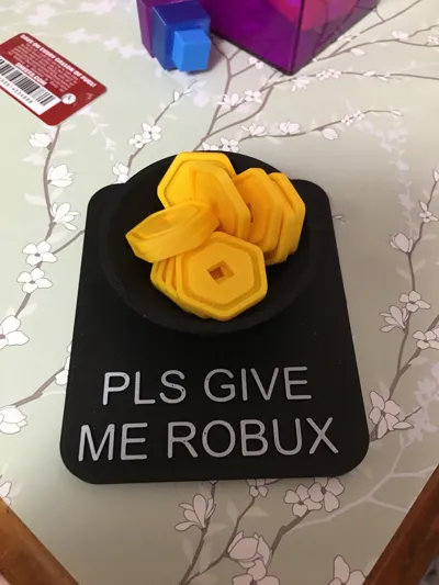 Two-sided Robux Roblox Coin & Keychain by SuperMaribo MakerWorld ...