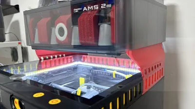 AMS Riser Kit for Bambu P1 and X1 by NeoRame MakerWorld: Download Free ...