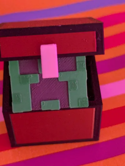 Minecraft Chest Rig Models Minecraft Chest Articulated by kirimba MakerWorld: Download Free 3D Models