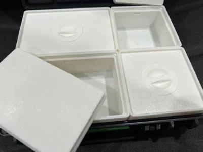 Gridfinity Twist Lock Box (Stackable) by Kong 3D MakerWorld: Download ...