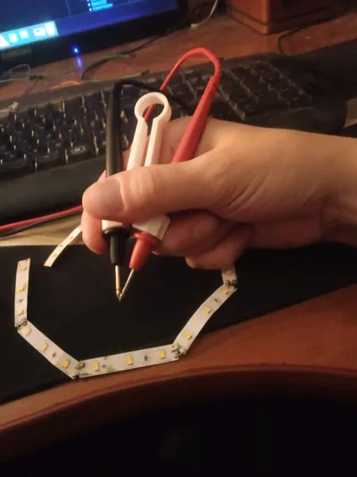 Geniusly Multimeter probe tweezer one-handed pliers - Free 3D Print Model ...