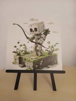 Skeleton Archer - Minecraft by Canadian Gamer MakerWorld: Download Free ...