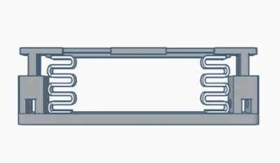 Gridfinity Spring Clamp Gridfinity Baseplate Spring Holder by Jonas - MakerWorld
