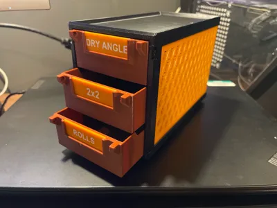 Modular Drawer System / Custom Name / Stackable - Free 3D Print Model ...