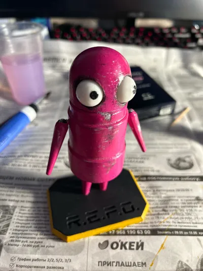 REPO ROBOT- posable and disposable - Free 3D Print Model - MakerWorld