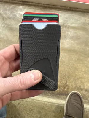 Cascade 10x card wallet (Print-in-place) Remixed by LemonArts ...