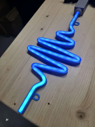 Decorative Neon (LED) light - Free 3D Print Model - MakerWorld