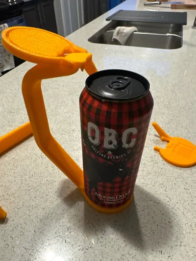 Beer holder & protector - Free 3D Print Model - MakerWorld