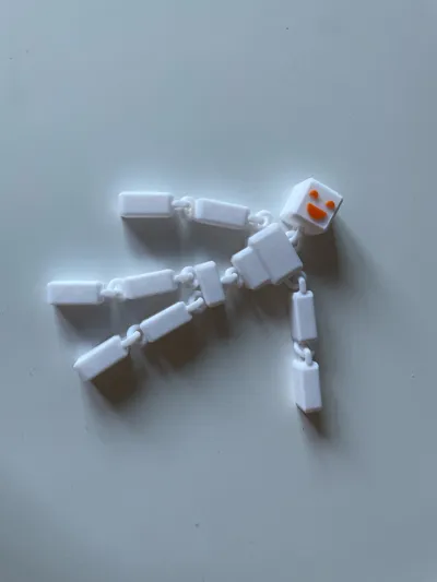 Articulated Ragdoll Figure V2 | [7+ Faces] - Free 3D Print Model ...