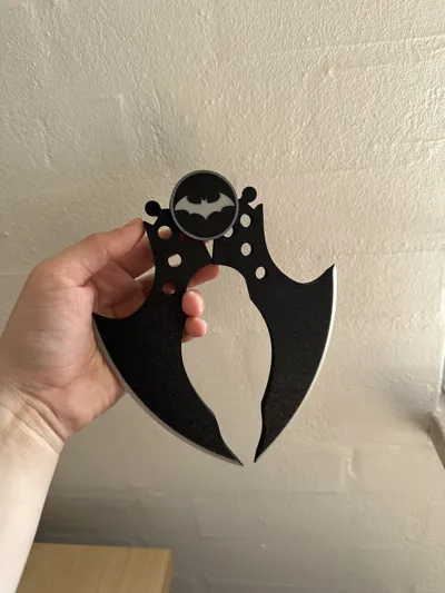Arkham Folding Batarang by Mak3r-M8trix3D MakerWorld: Download Free 3D ...