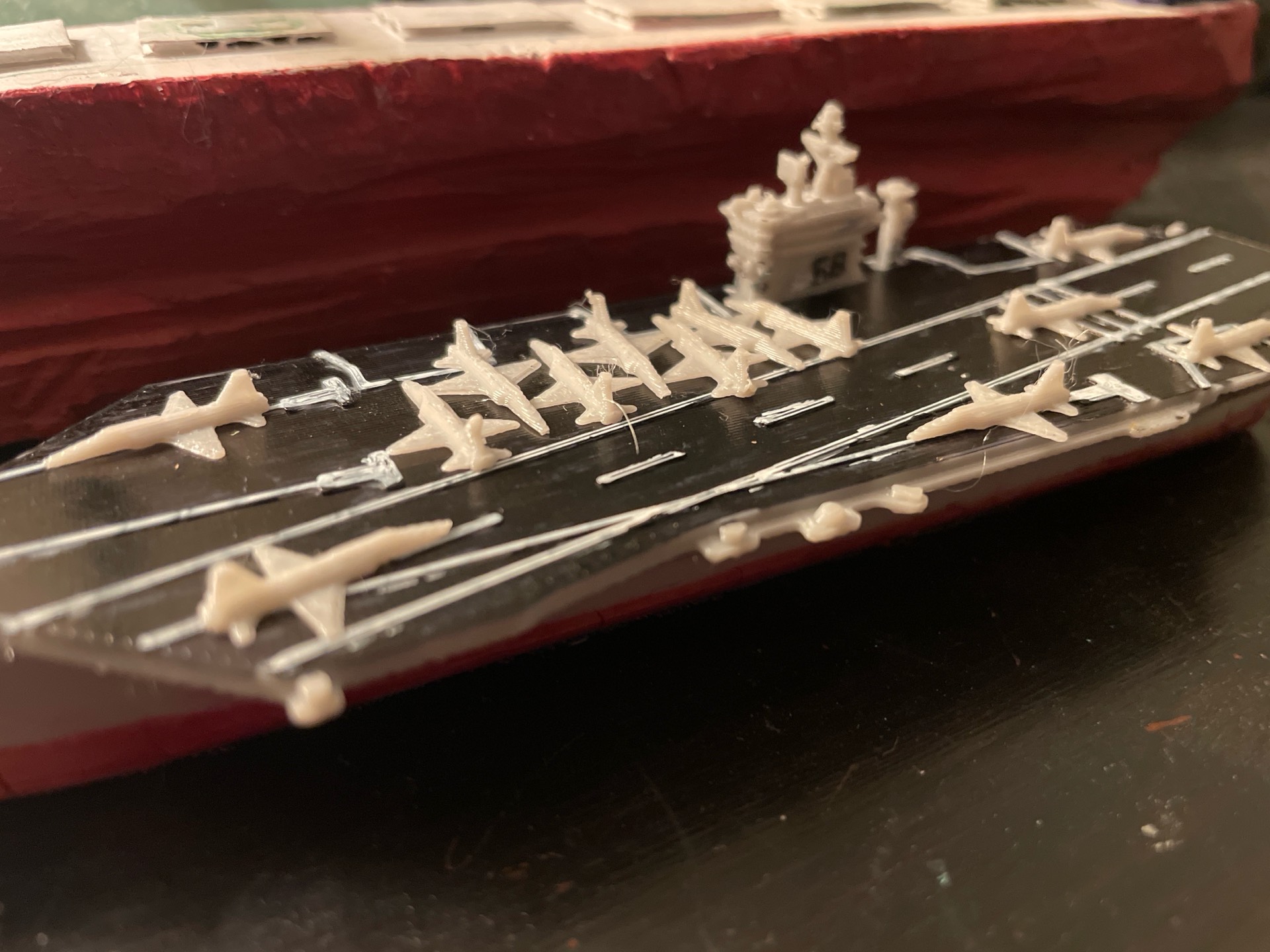 尼米兹级-航空母舰--长175，用料33克- 免费3D 打印模型- MakerWorld