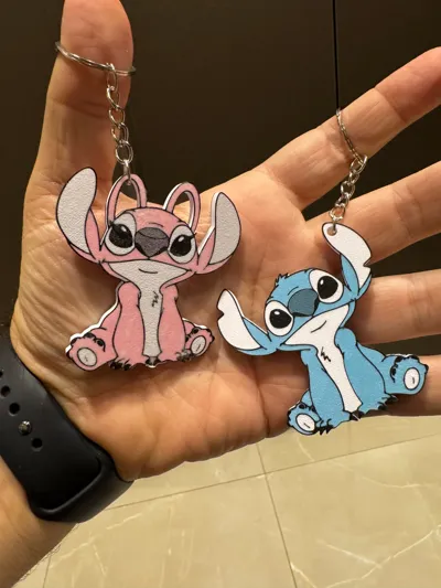Stitch & Angel by Robynud MakerWorld: Download Free 3D Models